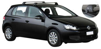 Roof racks VW Golf 6